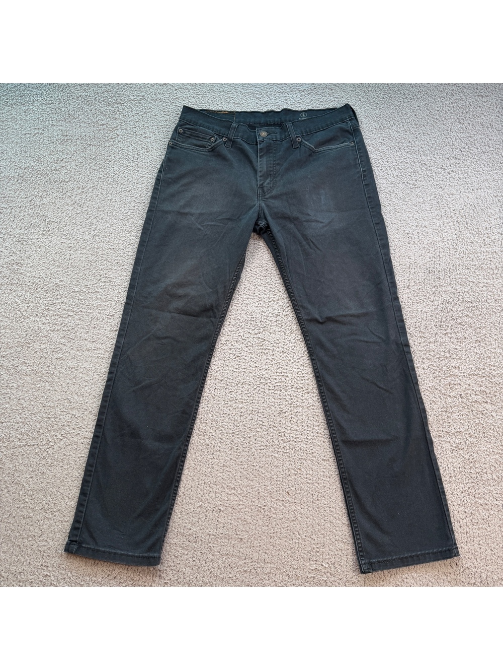 Levi’s 511 Men’s Black Jeans 32x30 Slim Fit Stretch Faded Denim
